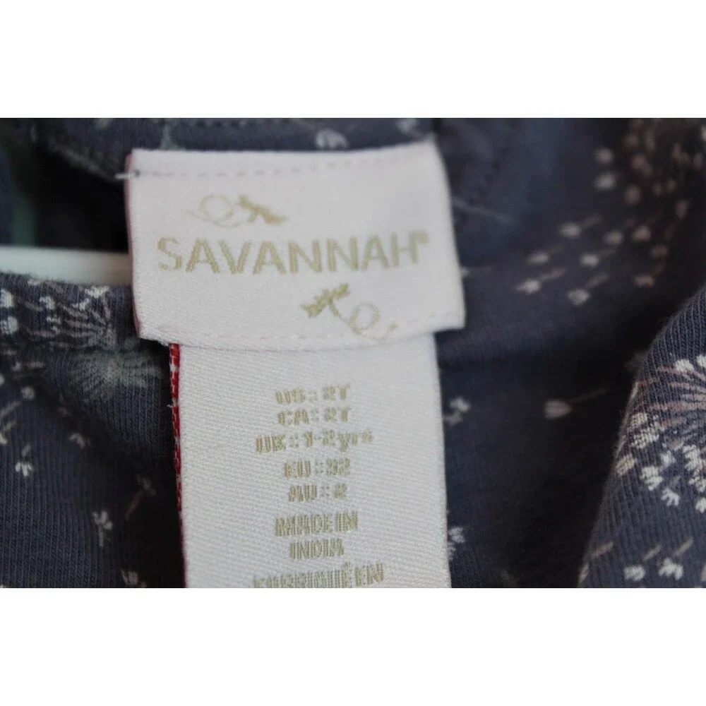 Savannah Dandelion Baby Girls Sleeveless Tank Top Size 2T Gray Pink